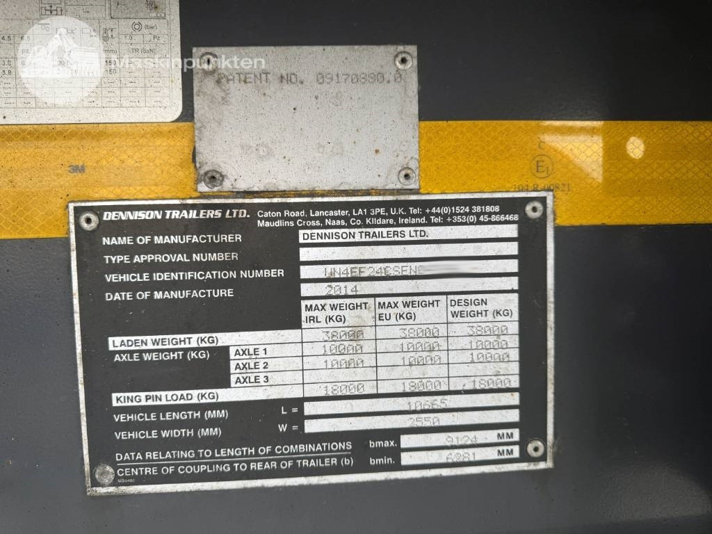 Plachtový návěs Dennison EF 24 CS LINK: obrázek 29