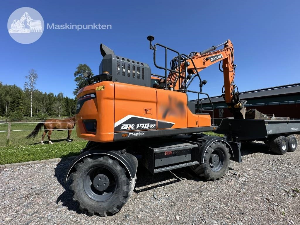 Develon DX 170 W-7 - Kolesové rýpadlo: obrázek 5 Develon DX 170 W-7 - Kolesové rýpadlo: obrázek 5