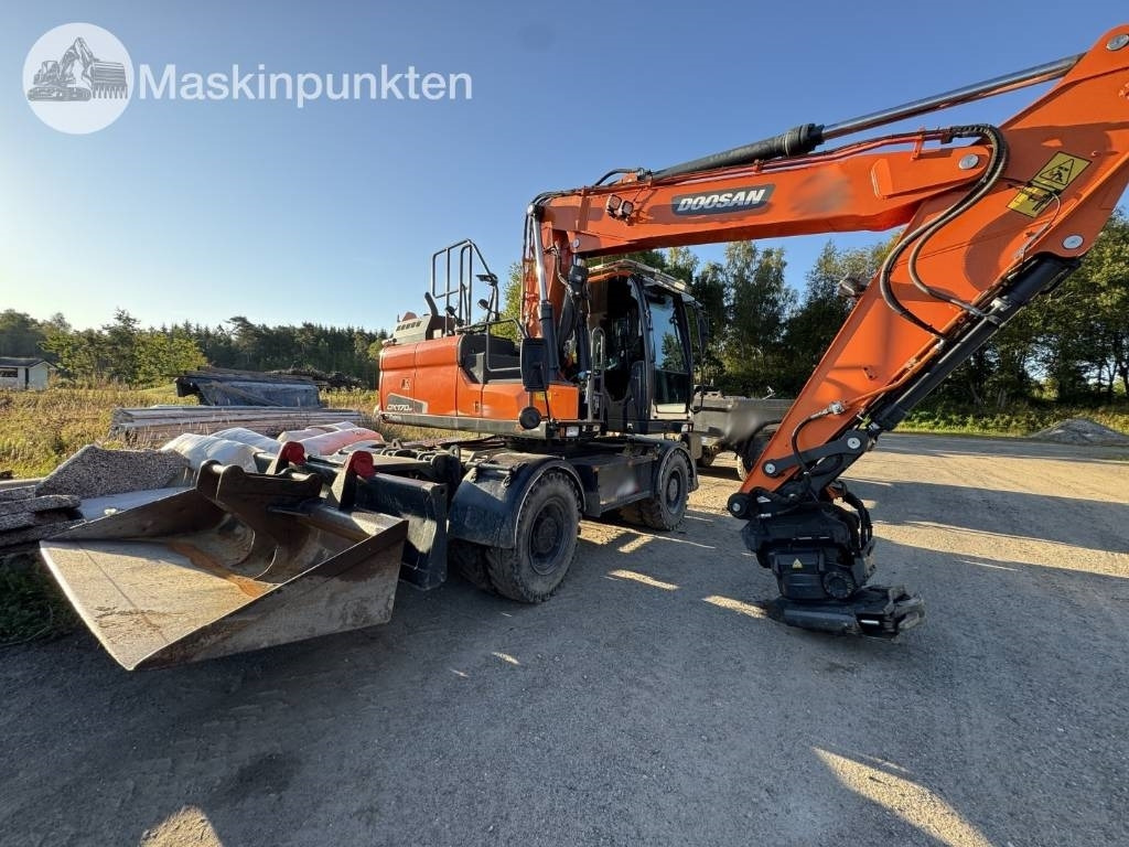 Doosan DX 170 W-5 + Tippvagn + Redskap - Kolesové rýpadlo: obrázek 5 Doosan DX 170 W-5 + Tippvagn + Redskap - Kolesové rýpadlo: obrázek 5