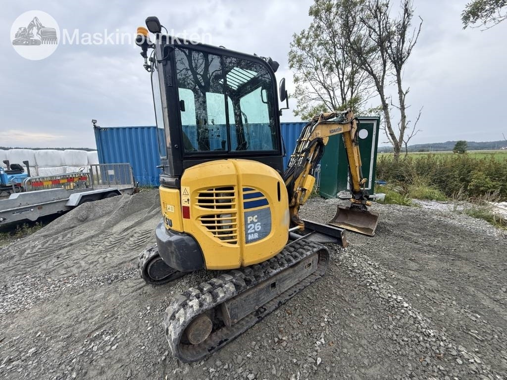 Komatsu PC 26 MR - Mini rýpadlo: obrázek 5 Komatsu PC 26 MR - Mini rýpadlo: obrázek 5