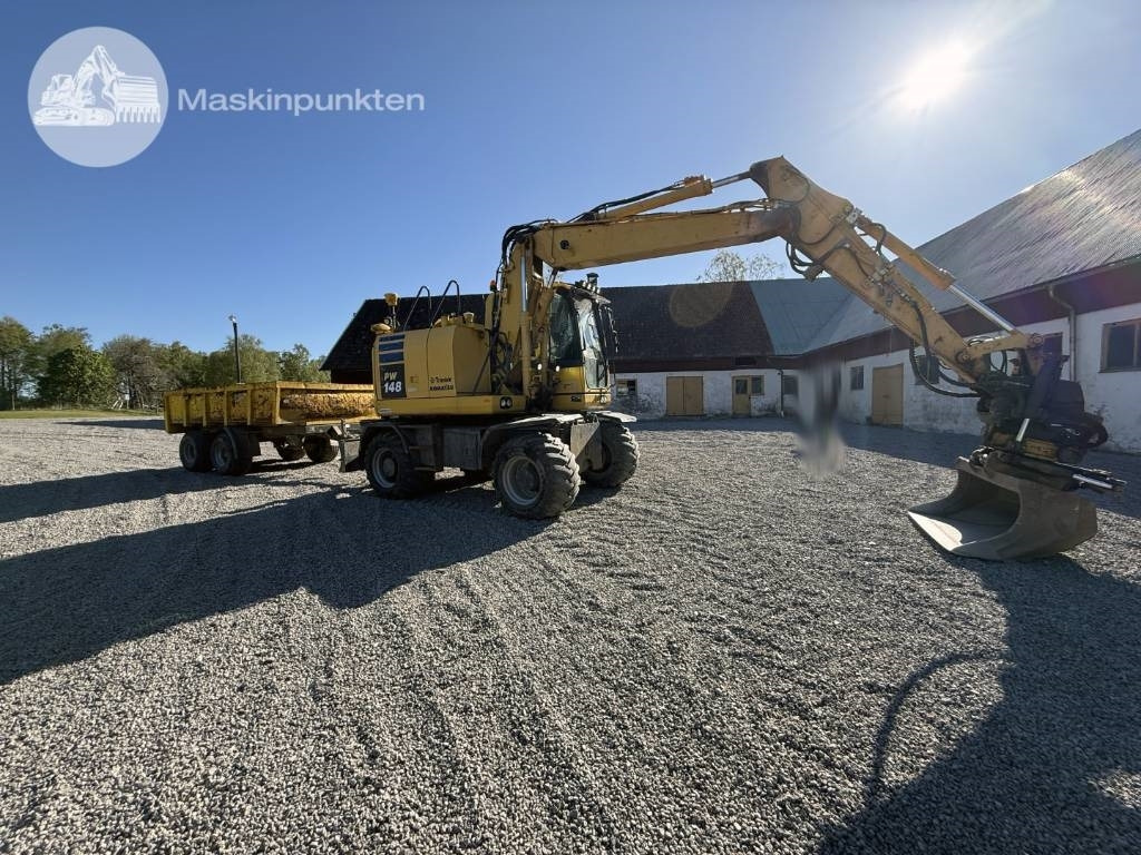 Komatsu PW 148-10 - Kolesové rýpadlo: obrázek 3 Komatsu PW 148-10 - Kolesové rýpadlo: obrázek 3