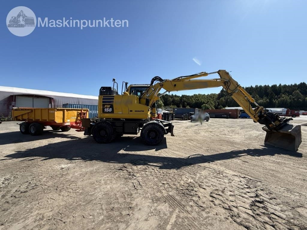 Komatsu PW 158 - Kolesové rýpadlo: obrázek 5 Komatsu PW 158 - Kolesové rýpadlo: obrázek 5