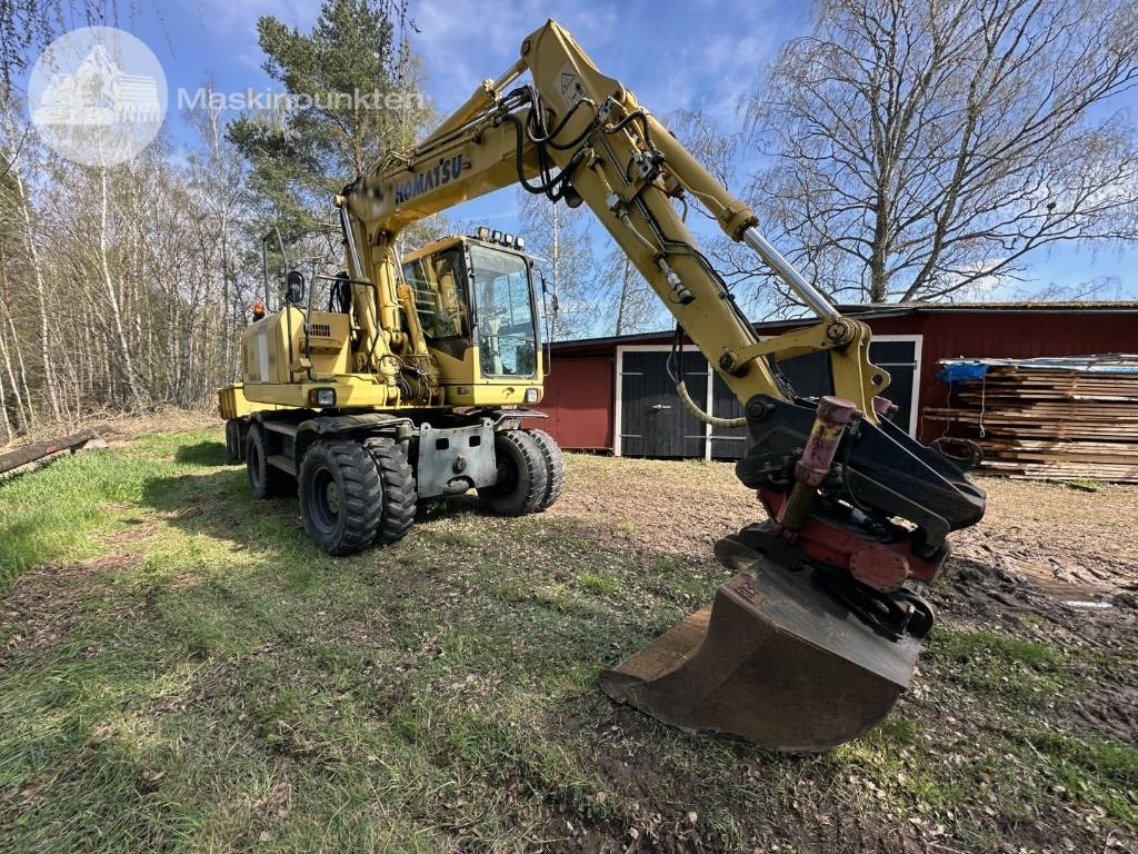 Komatsu PW 160 ES-7K - Kolesové rýpadlo: obrázek 4 Komatsu PW 160 ES-7K - Kolesové rýpadlo: obrázek 4