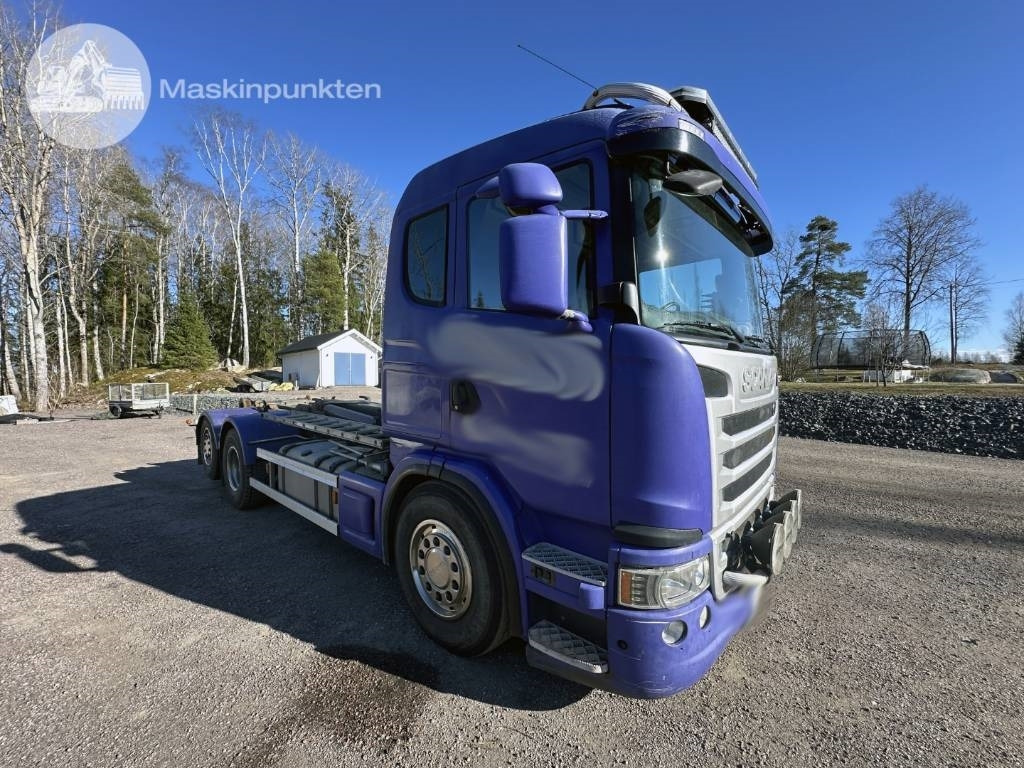 Scania G 480 - Hákový nosič kontejnerů: obrázek 1 Scania G 480 - Hákový nosič kontejnerů: obrázek 1