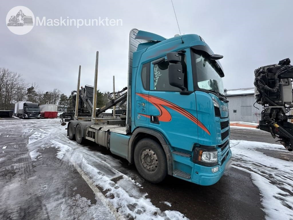 Scania R 580 timmerbil med kran - Lesovůz: obrázek 3 Scania R 580 timmerbil med kran - Lesovůz: obrázek 3