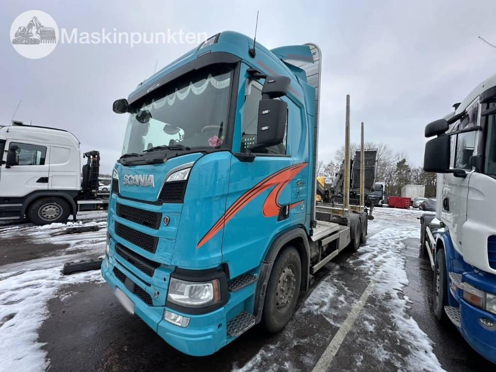 Scania R 580 timmerbil med kran - Lesovůz: obrázek 1 Scania R 580 timmerbil med kran - Lesovůz: obrázek 1