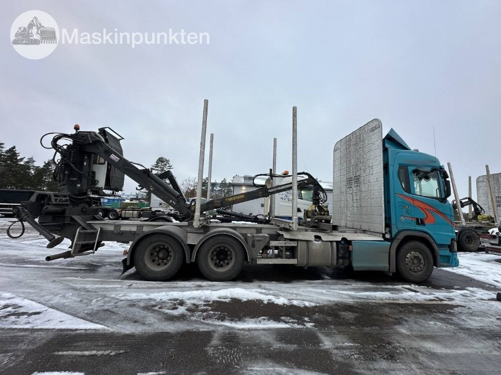 Scania R 580 timmerbil med kran - Lesovůz: obrázek 4 Scania R 580 timmerbil med kran - Lesovůz: obrázek 4