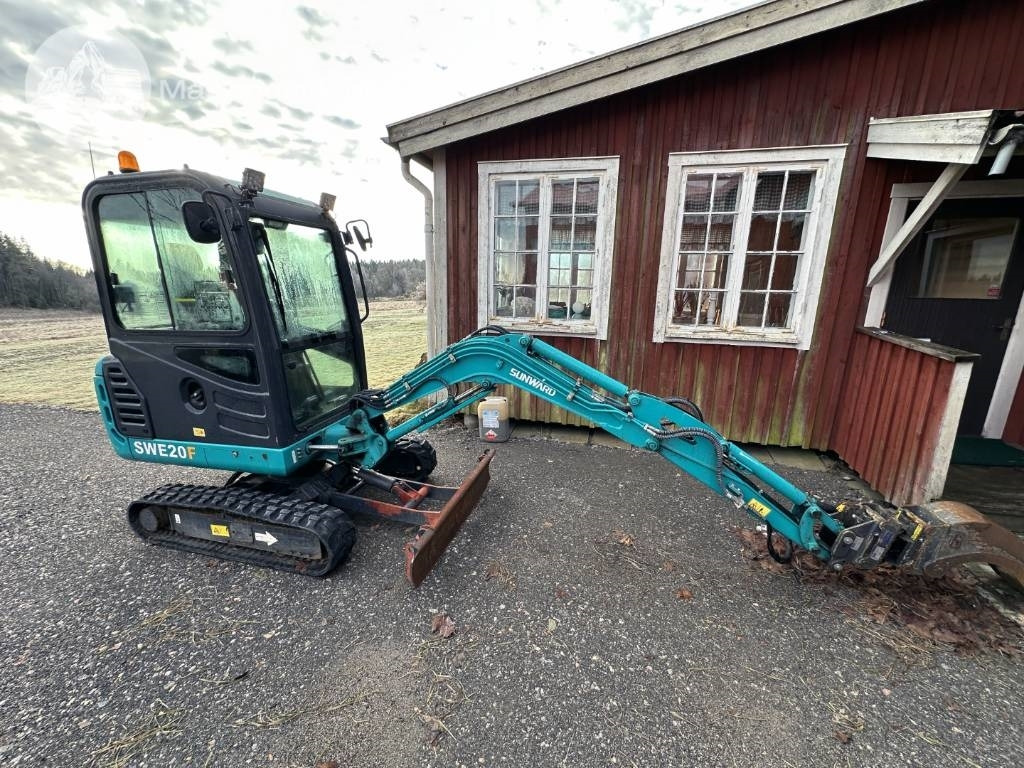 Sunward SWE 20 F med släp! - Mini rýpadlo: obrázek 2 Sunward SWE 20 F med släp! - Mini rýpadlo: obrázek 2