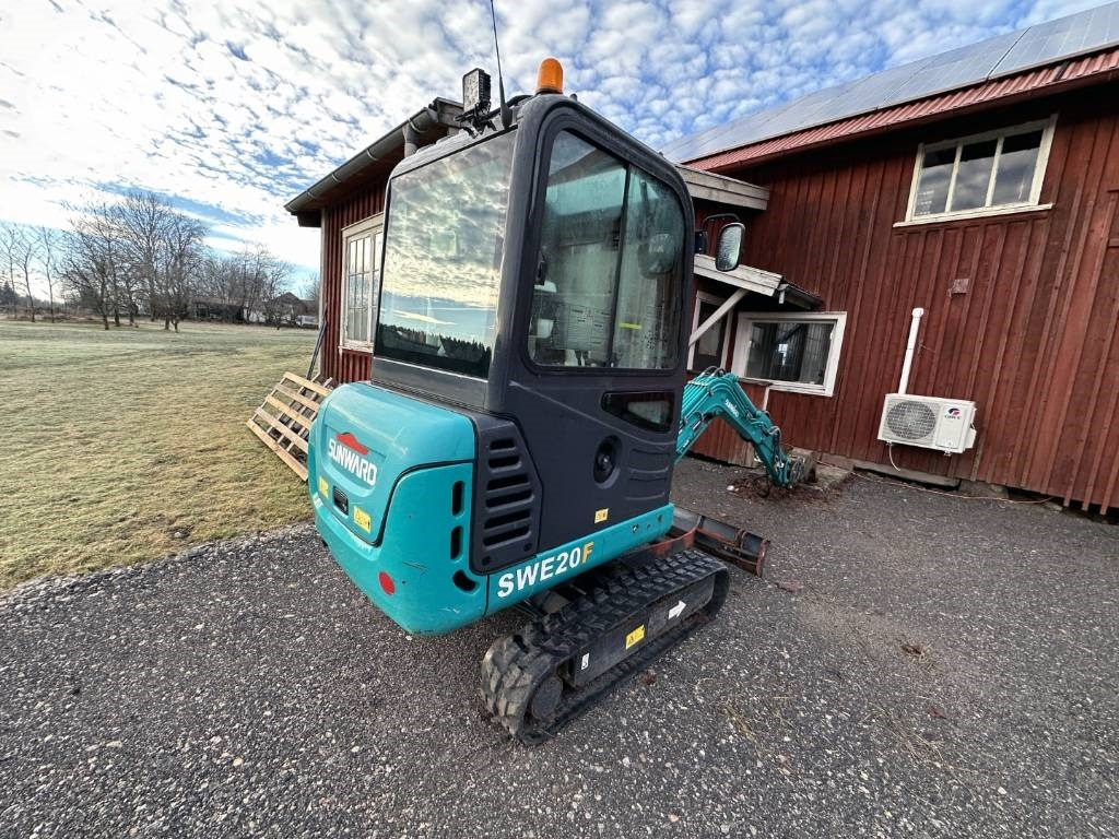 Sunward SWE 20 F med släp! - Mini rýpadlo: obrázek 3 Sunward SWE 20 F med släp! - Mini rýpadlo: obrázek 3