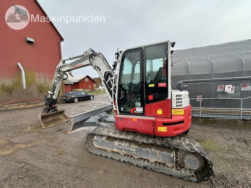 Takeuchi TB 280 FR - Mini rýpadlo: obrázek 5 Takeuchi TB 280 FR - Mini rýpadlo: obrázek 5