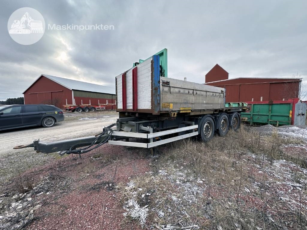 Tridem container kärra - Kontejnerovy přívěs/ Výměnná nástavba: obrázek 4 Tridem container kärra - Kontejnerovy přívěs/ Výměnná nástavba: obrázek 4