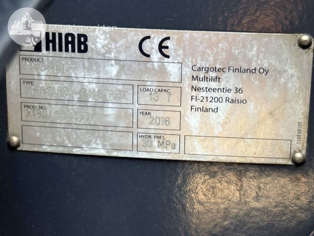 Hákový nosič kontejnerů Volvo FH 500: obrázek 35