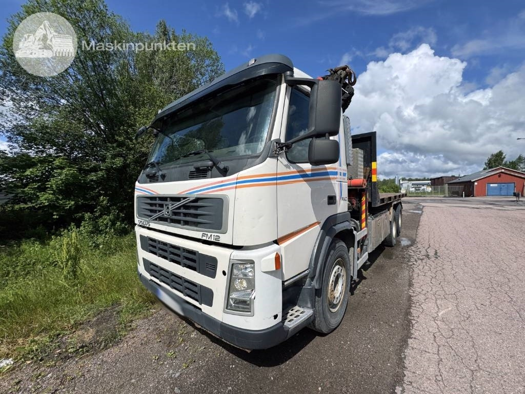 Volvo FM 12 340 Kranväxlare med flak - Auto s hydraulickou rukou: obrázek 1 Volvo FM 12 340 Kranväxlare med flak - Auto s hydraulickou rukou: obrázek 1