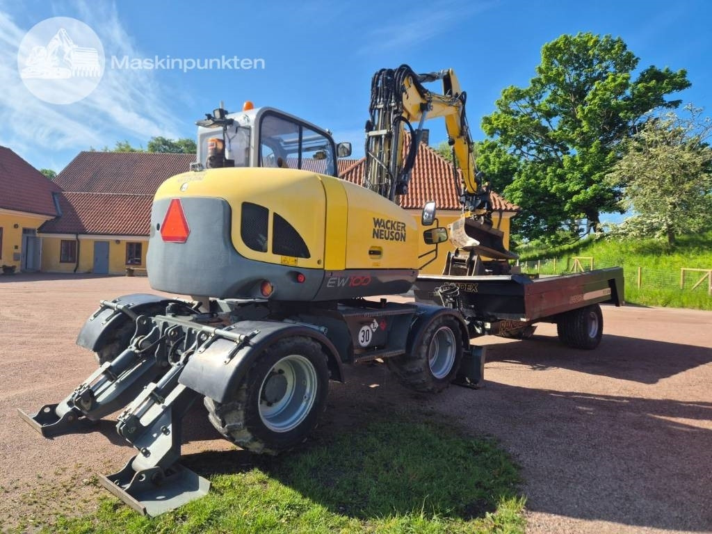 Wacker Neuson EW 100 med vagn - Kolesové rýpadlo: obrázek 4 Wacker Neuson EW 100 med vagn - Kolesové rýpadlo: obrázek 4