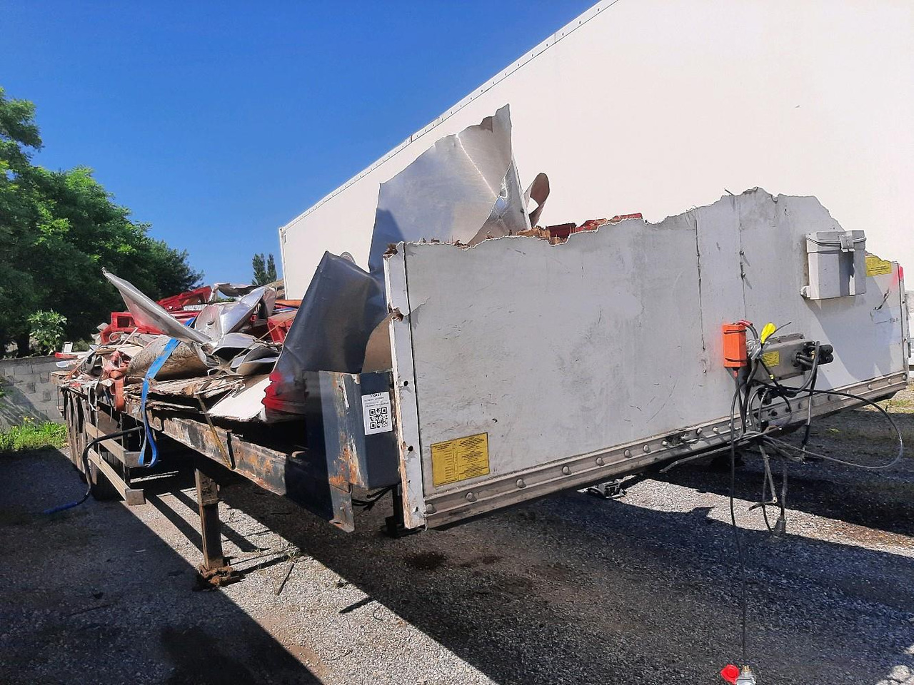 FRUEHAUF 3 ESSIEUX R580 - Návěs valník/ Plato: obrázek 1 FRUEHAUF 3 ESSIEUX R580 - Návěs valník/ Plato: obrázek 1