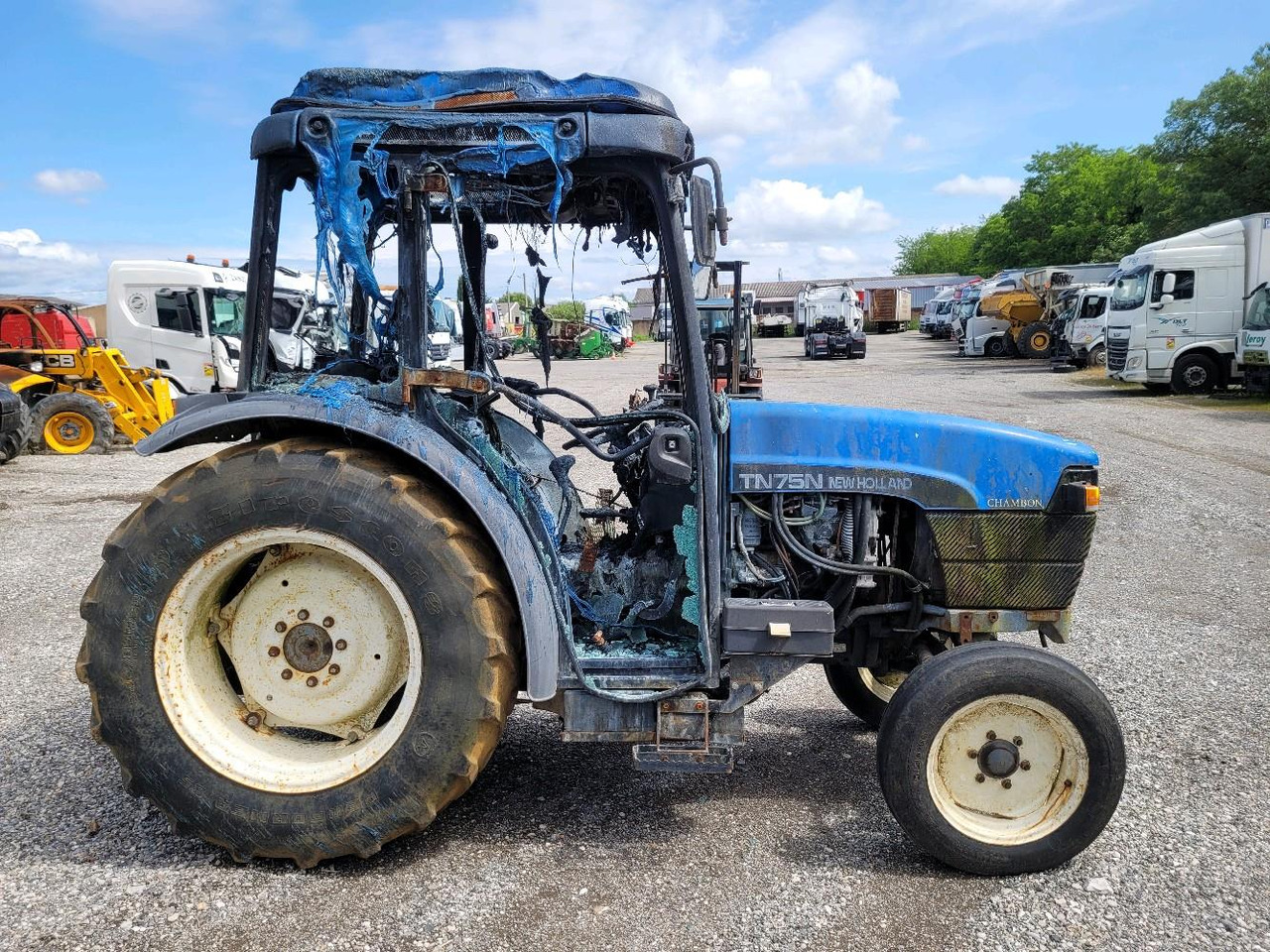 NEW HOLLAND TN75N - Traktor: obrázek 3 NEW HOLLAND TN75N - Traktor: obrázek 3