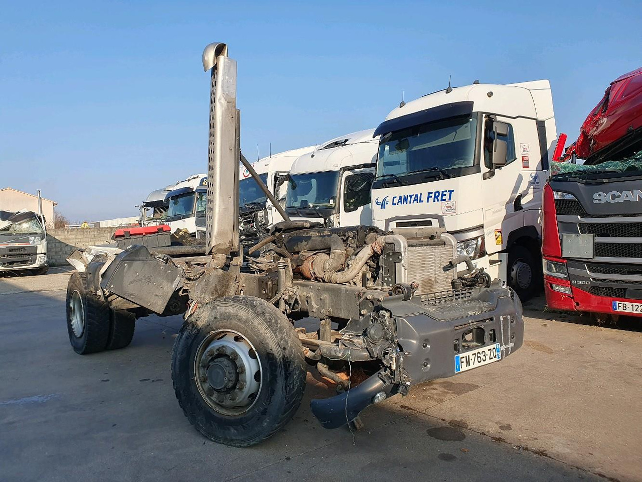 RENAULT D CITERNE HIGH KP 4X4 250 EUR6 - Rám/ Šasi pro Nákladní auto: obrázek 1 RENAULT D CITERNE HIGH KP 4X4 250 EUR6 - Rám/ Šasi pro Nákladní auto: obrázek 1