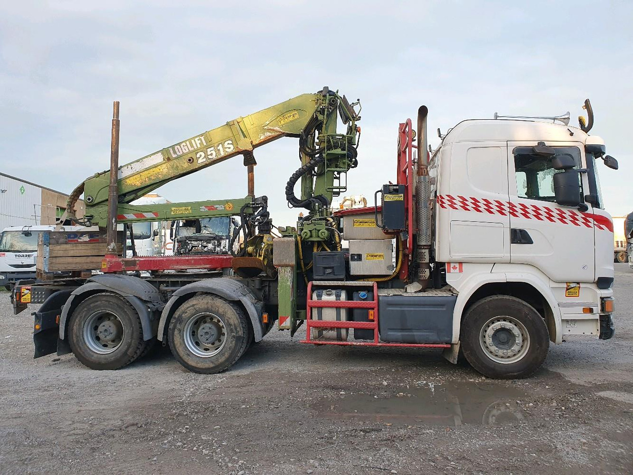 SCANIA R 580 FOREST GRUE - Tahač: obrázek 3 SCANIA R 580 FOREST GRUE - Tahač: obrázek 3