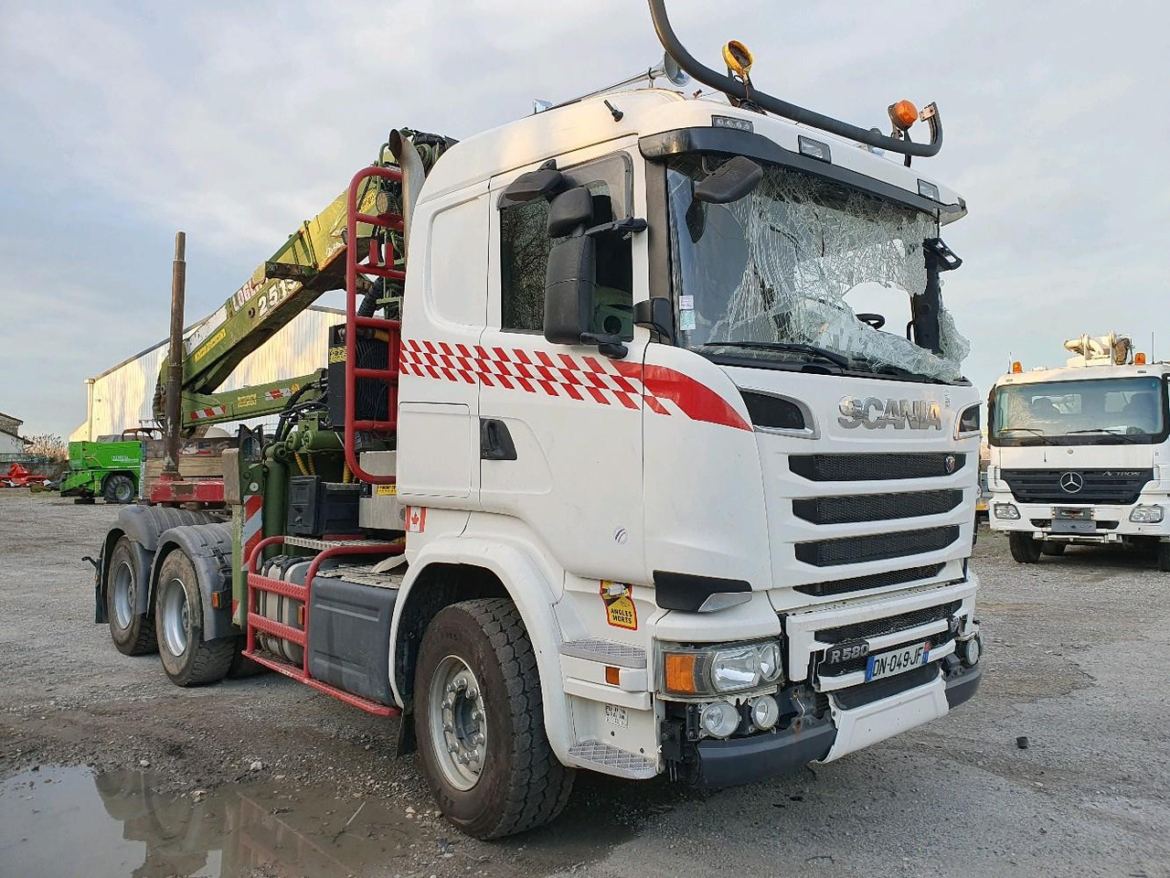 SCANIA R 580 FOREST GRUE - Tahač: obrázek 1 SCANIA R 580 FOREST GRUE - Tahač: obrázek 1