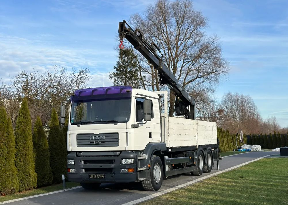 MAN TGA 24.410 6x4 HIAB MANUAL - Nákladní automobil valníkový/ Plošinový, Auto s hydraulickou rukou: obrázek 1 MAN TGA 24.410 6x4 HIAB MANUAL - Nákladní automobil valníkový/ Plošinový, Auto s hydraulickou rukou: obrázek 1