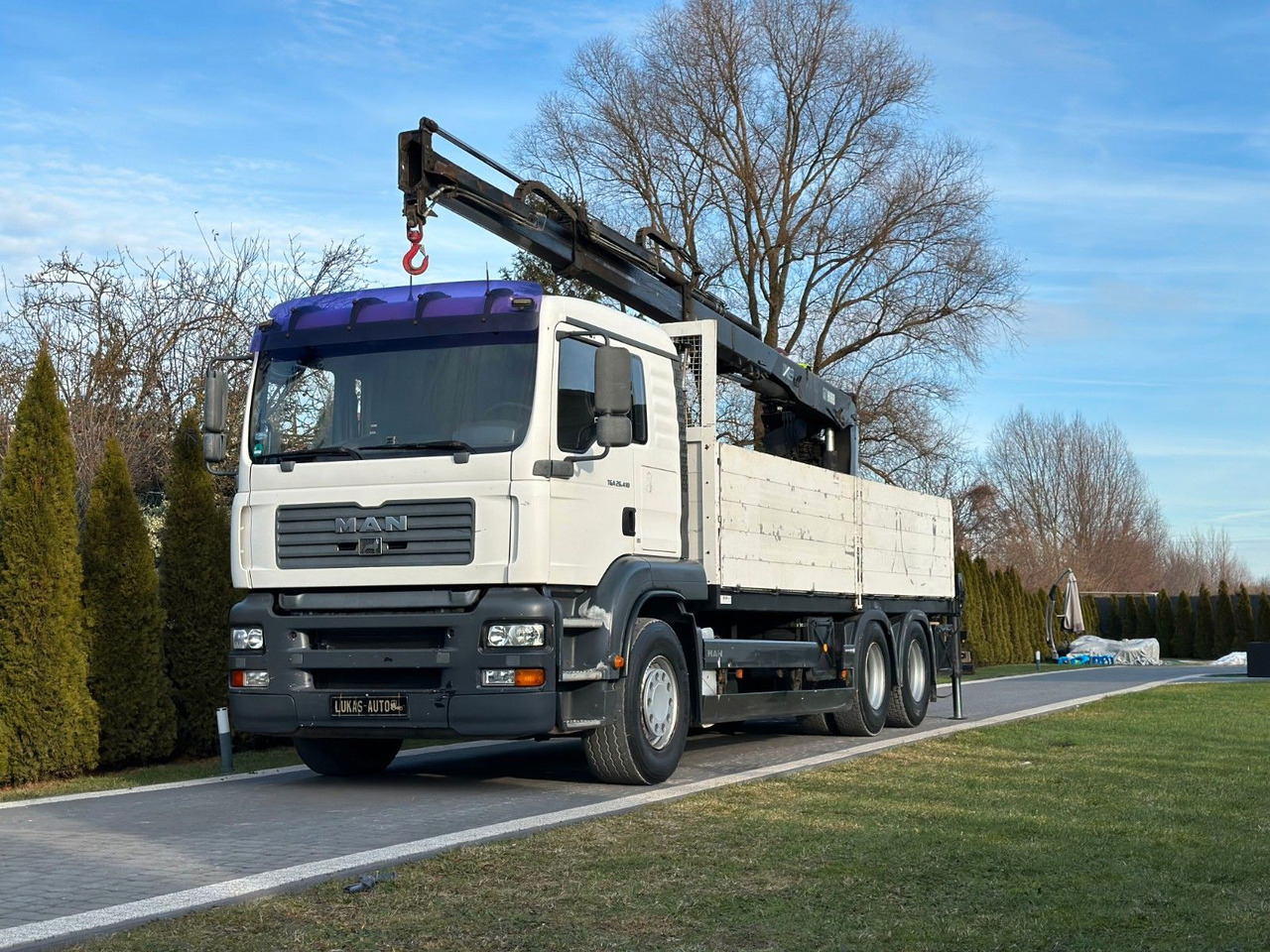 MAN TGA 26.410 6x4 HIAB MANUAL - Auto s hydraulickou rukou: obrázek 1 MAN TGA 26.410 6x4 HIAB MANUAL - Auto s hydraulickou rukou: obrázek 1