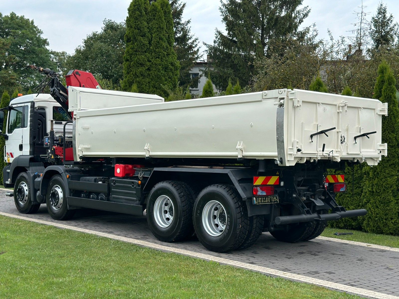 MAN TGS 440 / 8x4 /CRANE HMF 1530/ TIPPER - Sklápěč, Auto s hydraulickou rukou: obrázek 4 MAN TGS 440 / 8x4 /CRANE HMF 1530/ TIPPER - Sklápěč, Auto s hydraulickou rukou: obrázek 4
