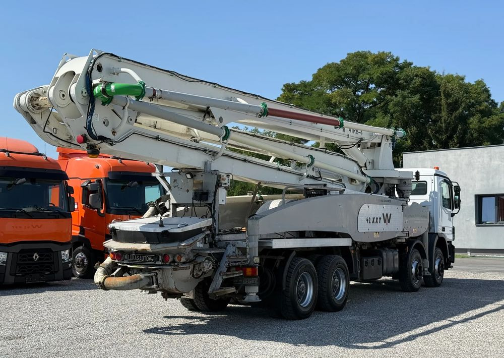 Autočerpadlo Mercedes-Benz ACTROS 4141 8X4 42 M GOTOWA DO PRACY: obrázek 9
