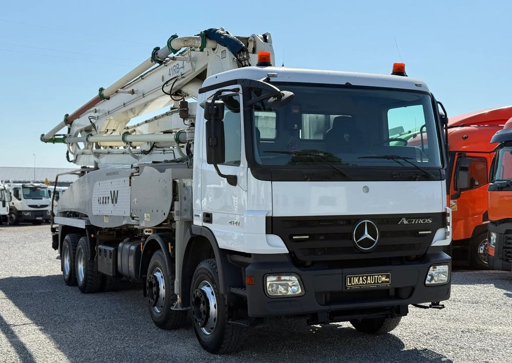 Mercedes-Benz ACTROS 4141 8X4 42 M GOTOWA DO PRACY - Autočerpadlo: obrázek 3 Mercedes-Benz ACTROS 4141 8X4 42 M GOTOWA DO PRACY - Autočerpadlo: obrázek 3