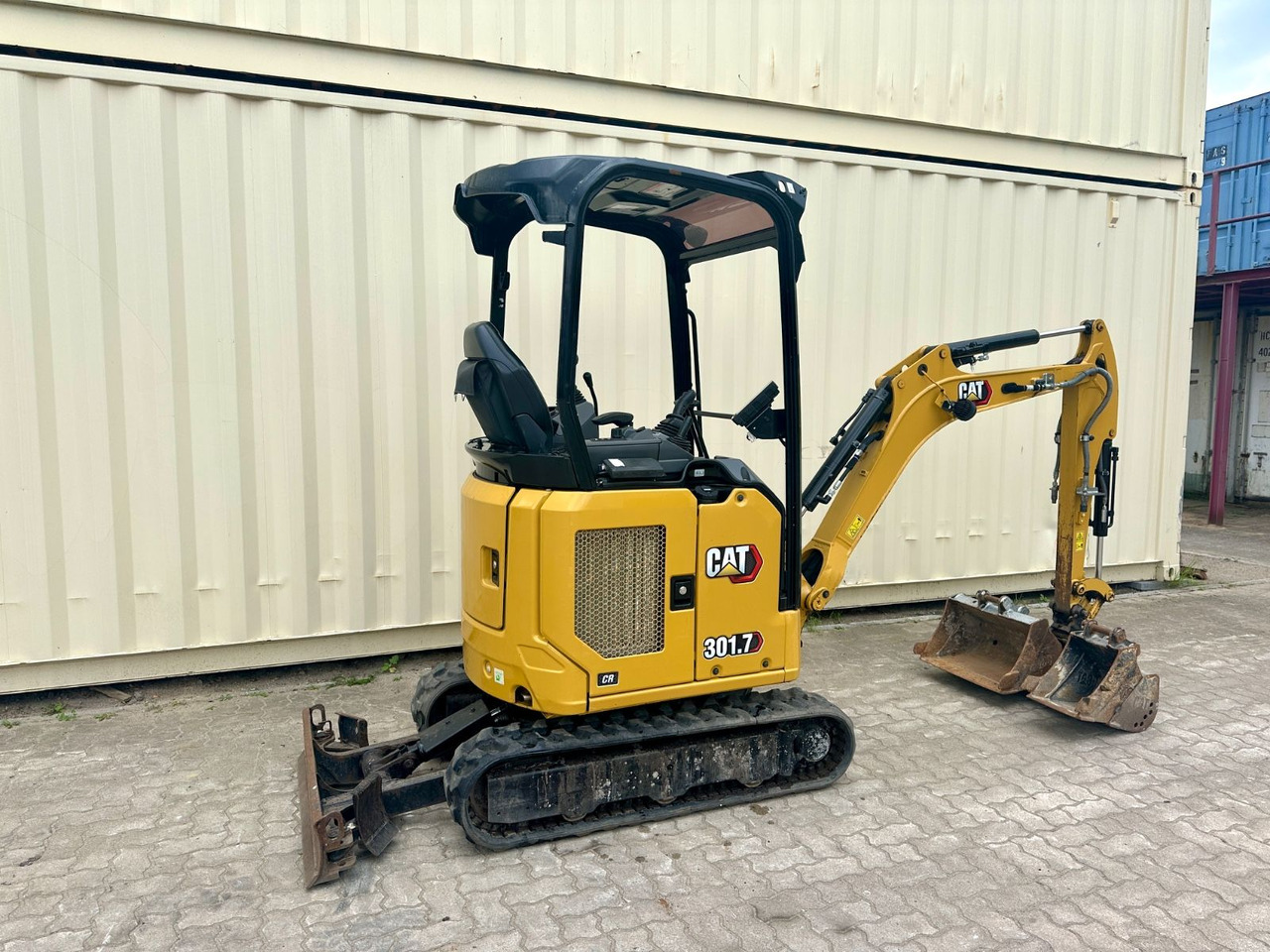 CAT 301.7 CR / 2022 BJ / 656 H / 3 x Löffel - Mini rýpadlo: obrázek 3 CAT 301.7 CR / 2022 BJ / 656 H / 3 x Löffel - Mini rýpadlo: obrázek 3