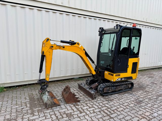 JCB 16C-1 /2019 BJ/1.171 H/verbr. Laufwerk/2xLöffel - Mini rýpadlo: obrázek 1 JCB 16C-1 /2019 BJ/1.171 H/verbr. Laufwerk/2xLöffel - Mini rýpadlo: obrázek 1