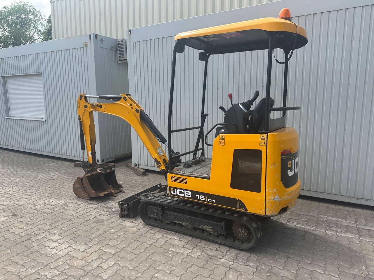 JCB 16C-1 /2020 BJ/871 BH/verbr. Laufwerk/3xLöffel - Mini rýpadlo: obrázek 3 JCB 16C-1 /2020 BJ/871 BH/verbr. Laufwerk/3xLöffel - Mini rýpadlo: obrázek 3