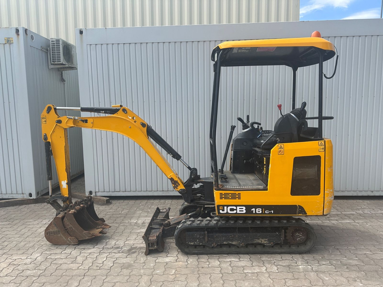 JCB 16C-1 /2020 BJ/871 BH/verbr. Laufwerk/3xLöffel - Mini rýpadlo: obrázek 2 JCB 16C-1 /2020 BJ/871 BH/verbr. Laufwerk/3xLöffel - Mini rýpadlo: obrázek 2