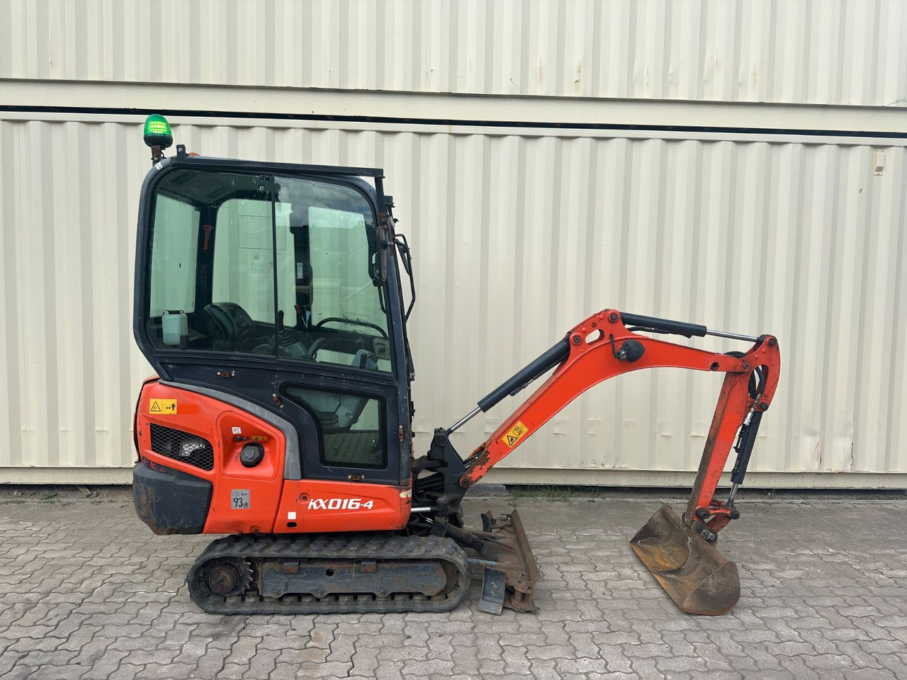 Kubota KX016-4 / Verbr. Laufwerk / BJ 2017 - Mini rýpadlo: obrázek 5 Kubota KX016-4 / Verbr. Laufwerk / BJ 2017 - Mini rýpadlo: obrázek 5