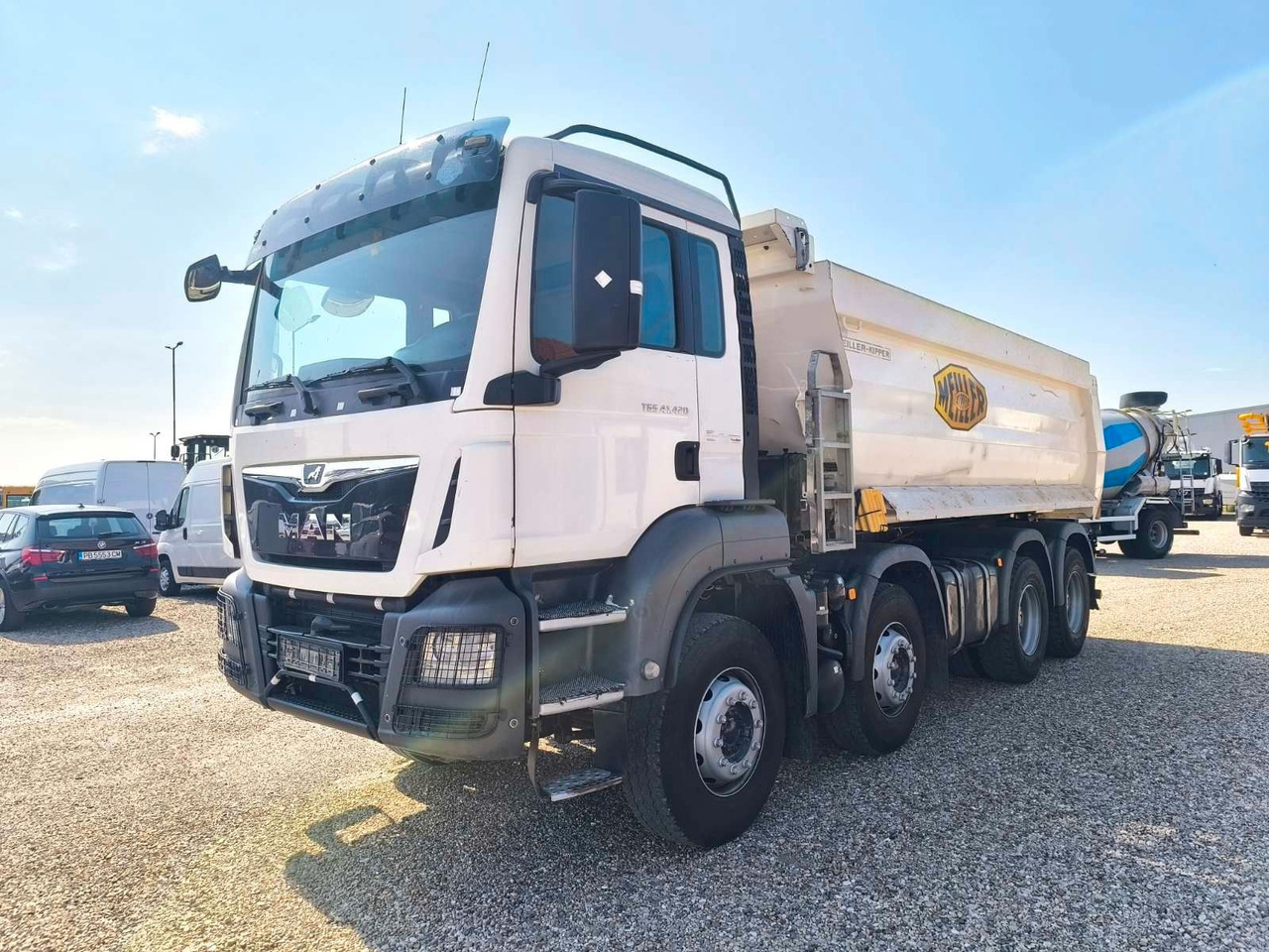 MAN TGS 41.420 MEILLER KIPPER - Ramenový nosič kontajnerov: obrázek 3 MAN TGS 41.420 MEILLER KIPPER - Ramenový nosič kontajnerov: obrázek 3
