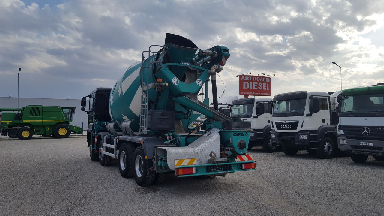 MAN TGS 41.480 CIFA MK20M 8X6 - Autodomíchávač s čerpadlem: obrázek 5 MAN TGS 41.480 CIFA MK20M 8X6 - Autodomíchávač s čerpadlem: obrázek 5