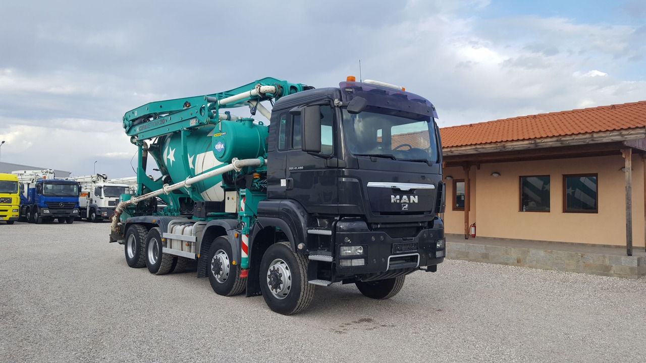 MAN TGS 41.480 CIFA MK20M 8X6 - Autodomíchávač s čerpadlem: obrázek 1 MAN TGS 41.480 CIFA MK20M 8X6 - Autodomíchávač s čerpadlem: obrázek 1