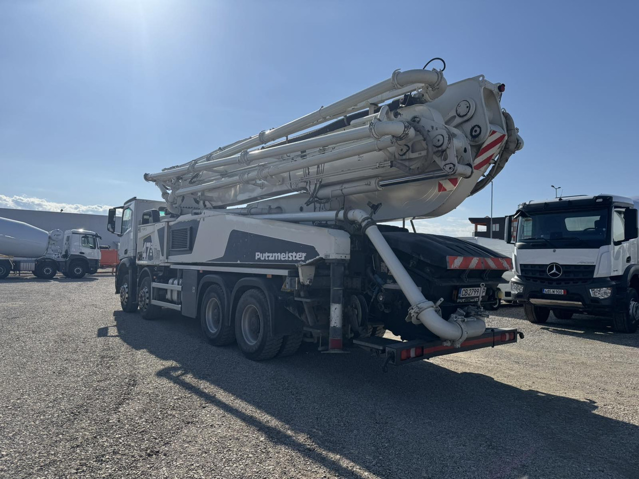 Mercedes-Benz AROCS 3743 PUTZMEISTER M47-5 - Autočerpadlo: obrázek 5 Mercedes-Benz AROCS 3743 PUTZMEISTER M47-5 - Autočerpadlo: obrázek 5