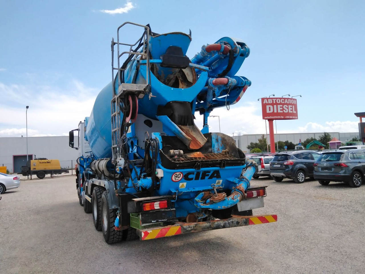 Mercedes-Benz AROCS 4140 CIFA MAGNUM MK28.4L 8X6 - Autodomíchávač s čerpadlem: obrázek 5 Mercedes-Benz AROCS 4140 CIFA MAGNUM MK28.4L 8X6 - Autodomíchávač s čerpadlem: obrázek 5