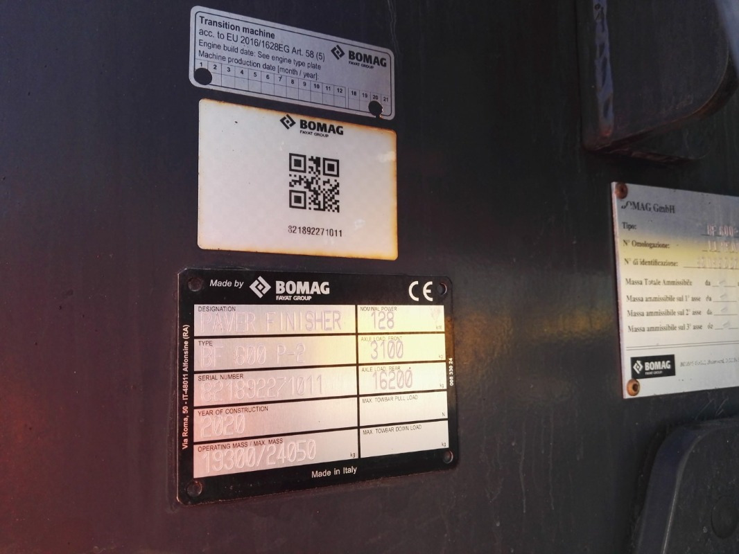 BOMAG IT BF 600 P-2 S500 Stage IV/Tier 4f - Finišér: obrázek 2 BOMAG IT BF 600 P-2 S500 Stage IV/Tier 4f - Finišér: obrázek 2