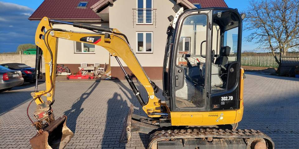 Minikoparka Caterpillar CAT 302.7D CR - Pásové rýpadlo: obrázek 1 Minikoparka Caterpillar CAT 302.7D CR - Pásové rýpadlo: obrázek 1