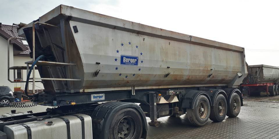 Naczepa wywrotka patelnia 27 m3 Berger N31 - Sklápěcí návěs: obrázek 1 Naczepa wywrotka patelnia 27 m3 Berger N31 - Sklápěcí návěs: obrázek 1