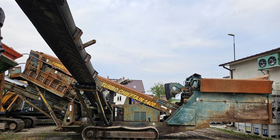 Przesiewacz mobilny Powerscreen Chieftain 1400 rozdrabniacz wibrokrata - Třídič: obrázek 5 Przesiewacz mobilny Powerscreen Chieftain 1400 rozdrabniacz wibrokrata - Třídič: obrázek 5