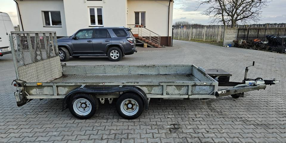 Przyczepa laweta Ifor Williams GX126 3500kg - Přepravník stavebních strojů: obrázek 1 Przyczepa laweta Ifor Williams GX126 3500kg - Přepravník stavebních strojů: obrázek 1
