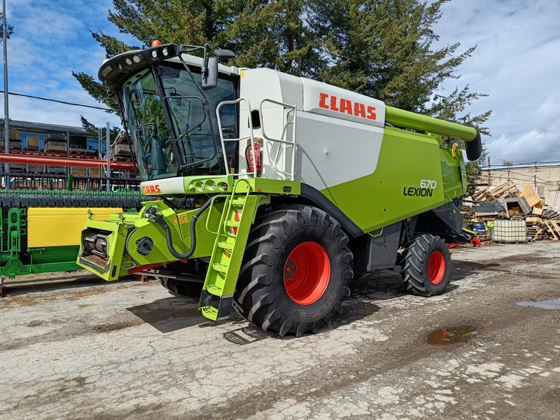 Claas Lexion 670 V750 - Sklízecí mlátička: obrázek 1 Claas Lexion 670 V750 - Sklízecí mlátička: obrázek 1