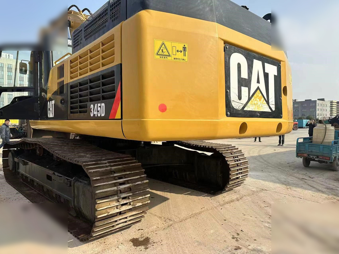 CATERPILLAR 345D - Pásové rýpadlo: obrázek 4 CATERPILLAR 345D - Pásové rýpadlo: obrázek 4