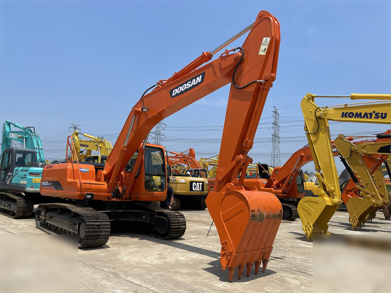 DOOSAN DH220 LC-7 - Pásové rýpadlo: obrázek 5 DOOSAN DH220 LC-7 - Pásové rýpadlo: obrázek 5