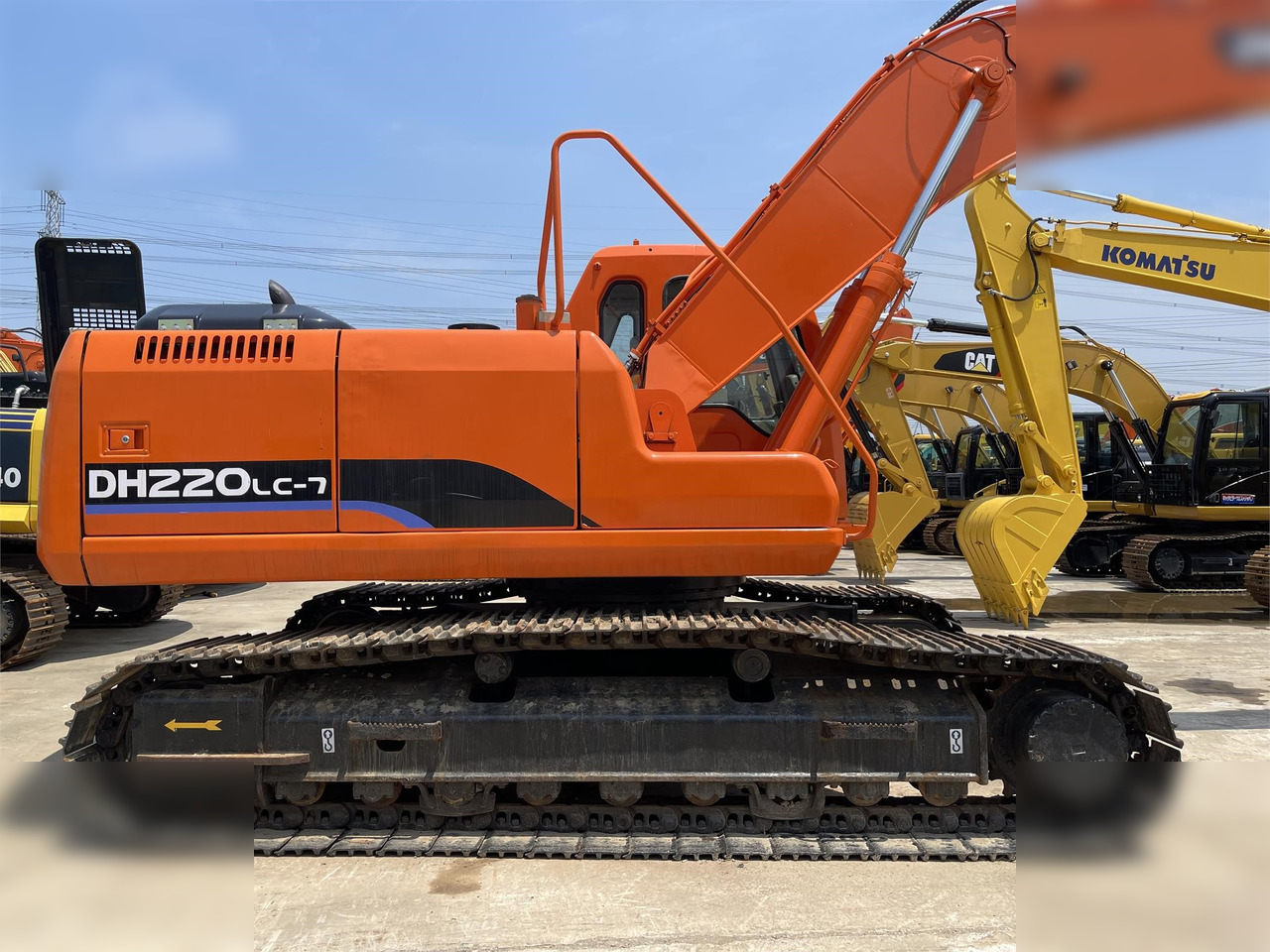 DOOSAN DH220 LC-7 - Pásové rýpadlo: obrázek 4 DOOSAN DH220 LC-7 - Pásové rýpadlo: obrázek 4