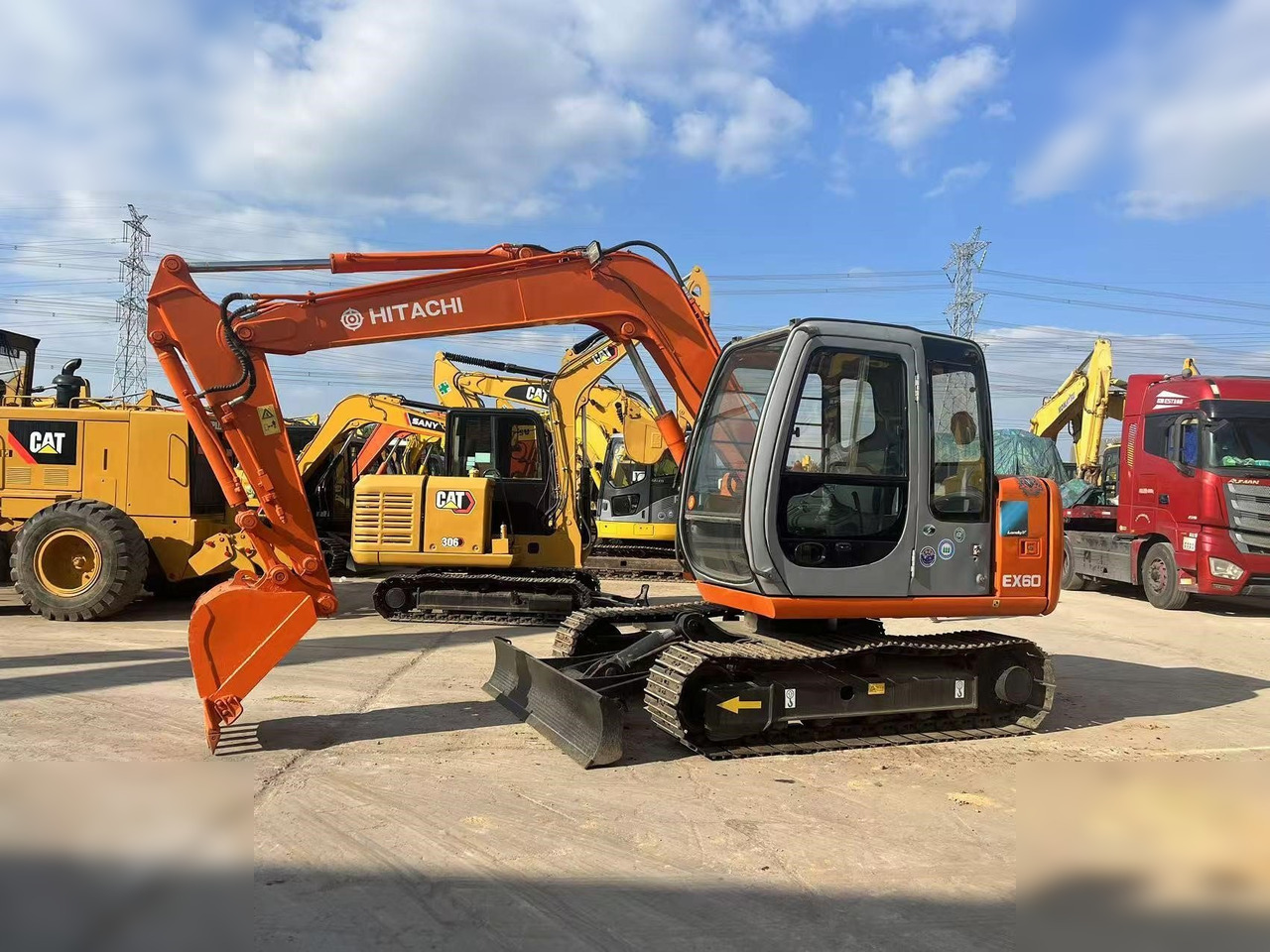HITACHI EX60-5 - Pásové rýpadlo: obrázek 1 HITACHI EX60-5 - Pásové rýpadlo: obrázek 1