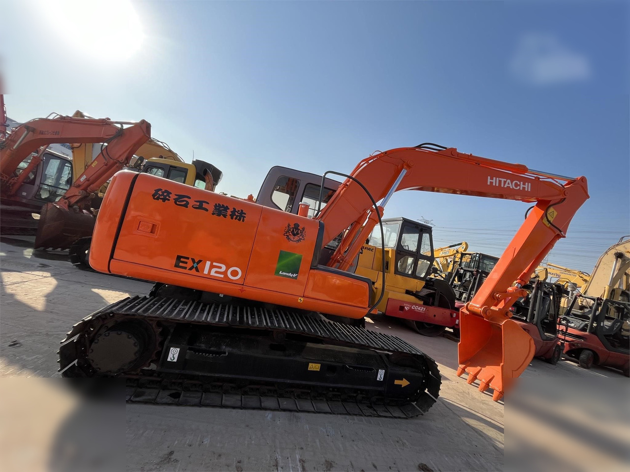 HITACHI ZX120 - Pásové rýpadlo: obrázek 2 HITACHI ZX120 - Pásové rýpadlo: obrázek 2