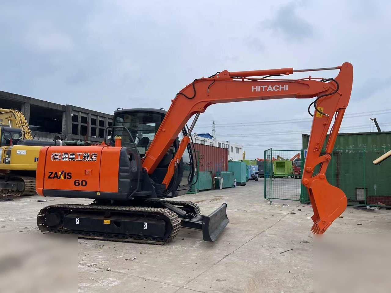HITACHI ZX60 - Pásové rýpadlo: obrázek 2 HITACHI ZX60 - Pásové rýpadlo: obrázek 2
